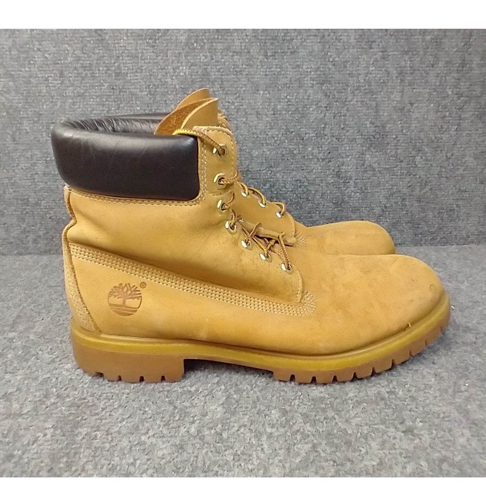 Timberland 6 Inch Premium Boot Mens 11 Wheat Waterproof Insulated 10061